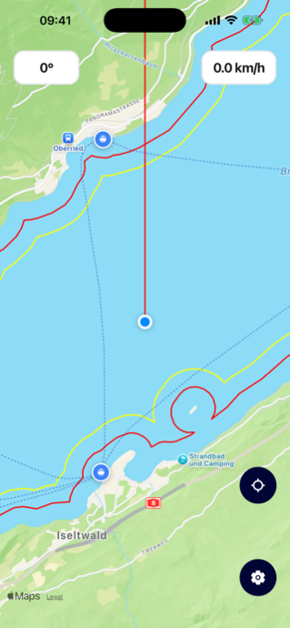 Seekarte Brienzersee App