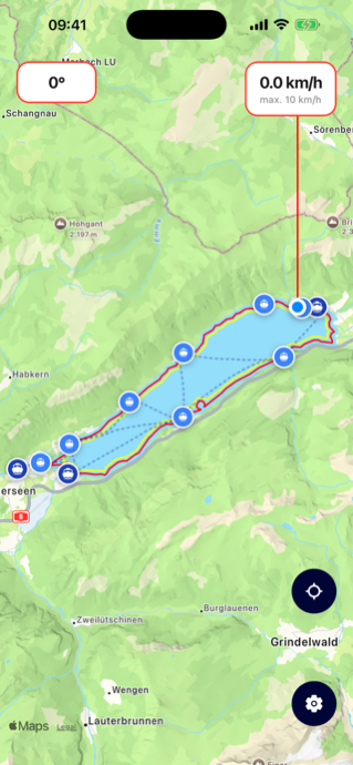 Übersicht Brienzersee
